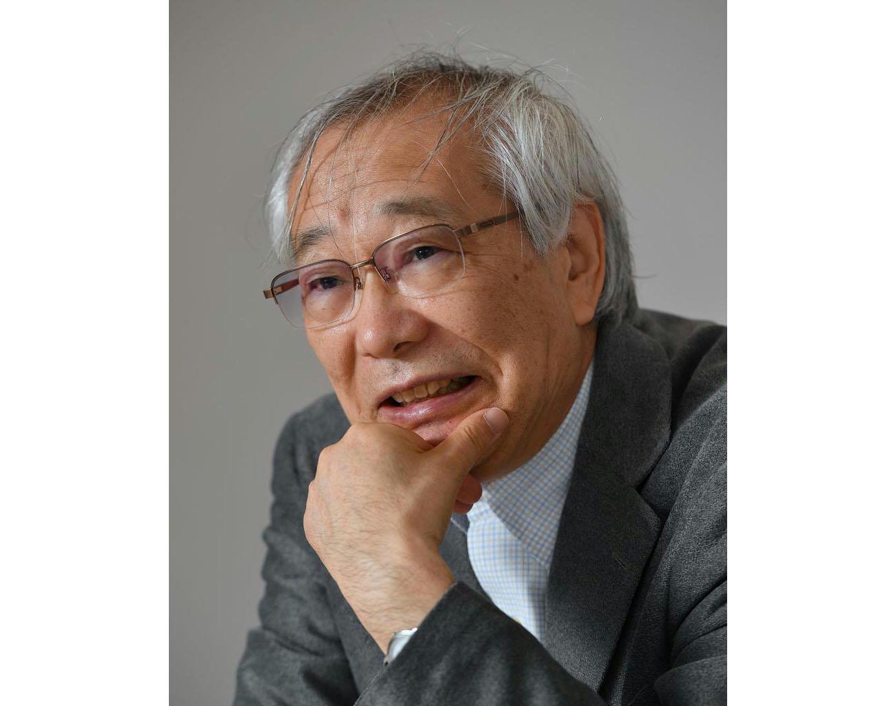 京大名誉教授・佐伯啓思氏(永田直也撮影)