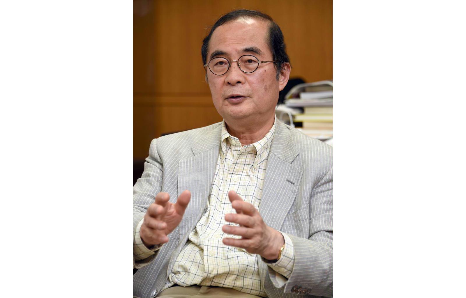 立正大学長の吉川洋学長