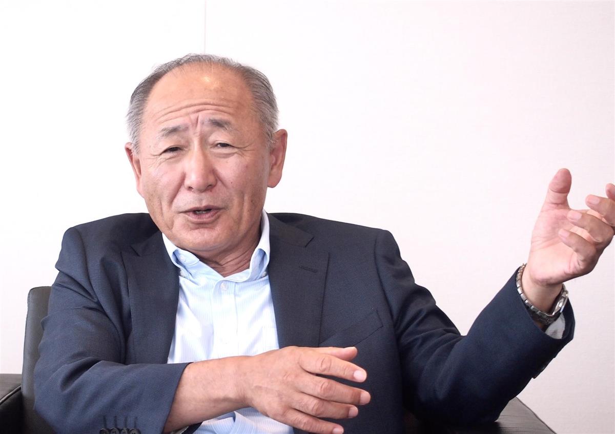 河野克俊前統合幕僚長=6月25日午後、東京都港区