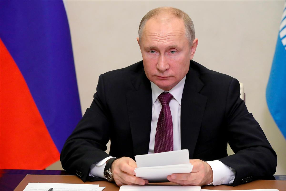 ロシアのプーチン大統領。旧KGB出身者でもある (AP)