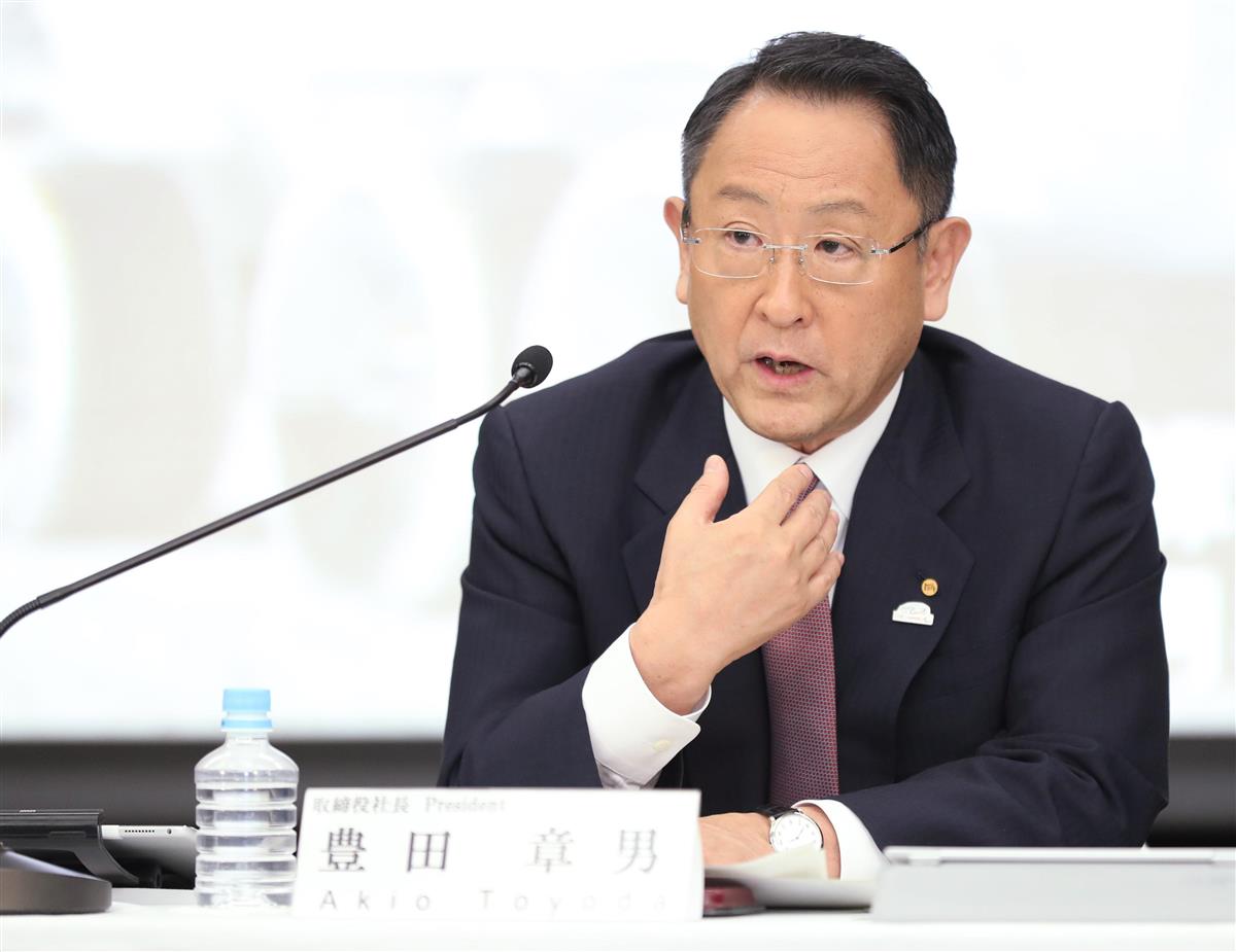 トヨタ自動車の豊田章男社長。次世代都市のソフト事業に私財を投じる決断をした