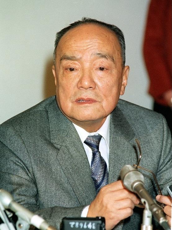 中国の元国家主席、楊尚昆。1998年9月に91歳で死去した(共同)