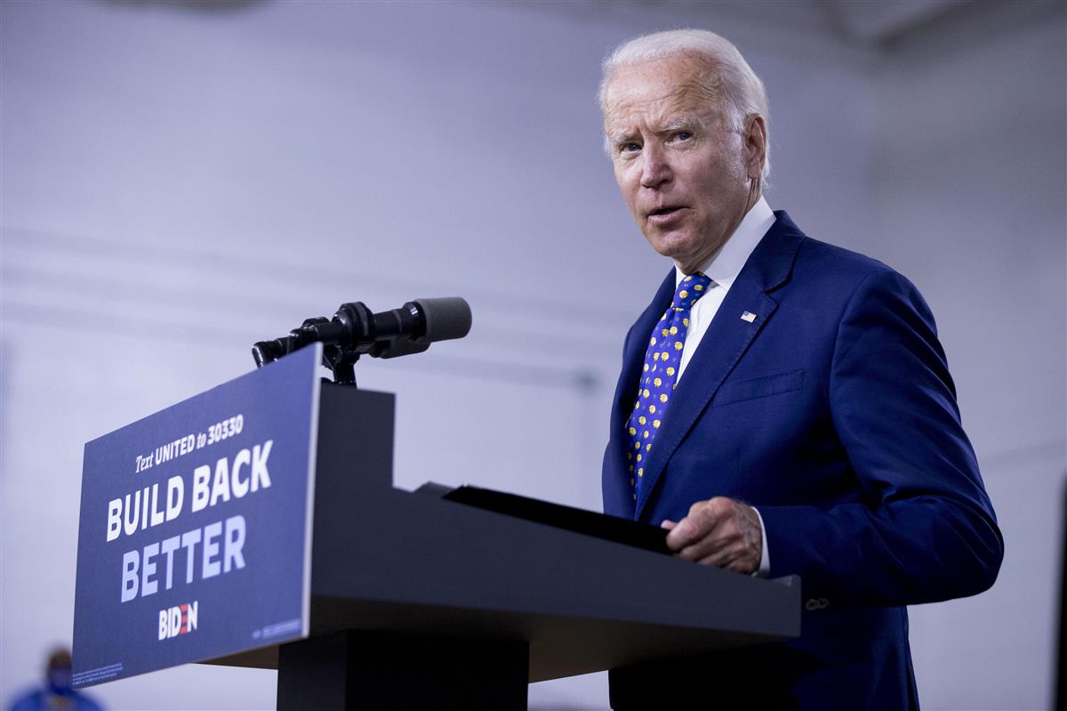 米民主党のバイデン前副大統領=7月(AP=共同)