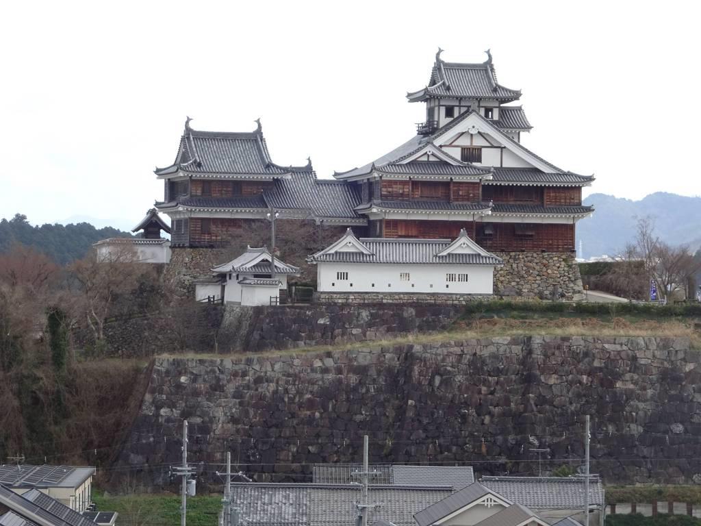 光秀が築城した福知山城。新型コロナウイルス感染拡大防止で休館していたが、6月1日から再開した=京都府福知山市