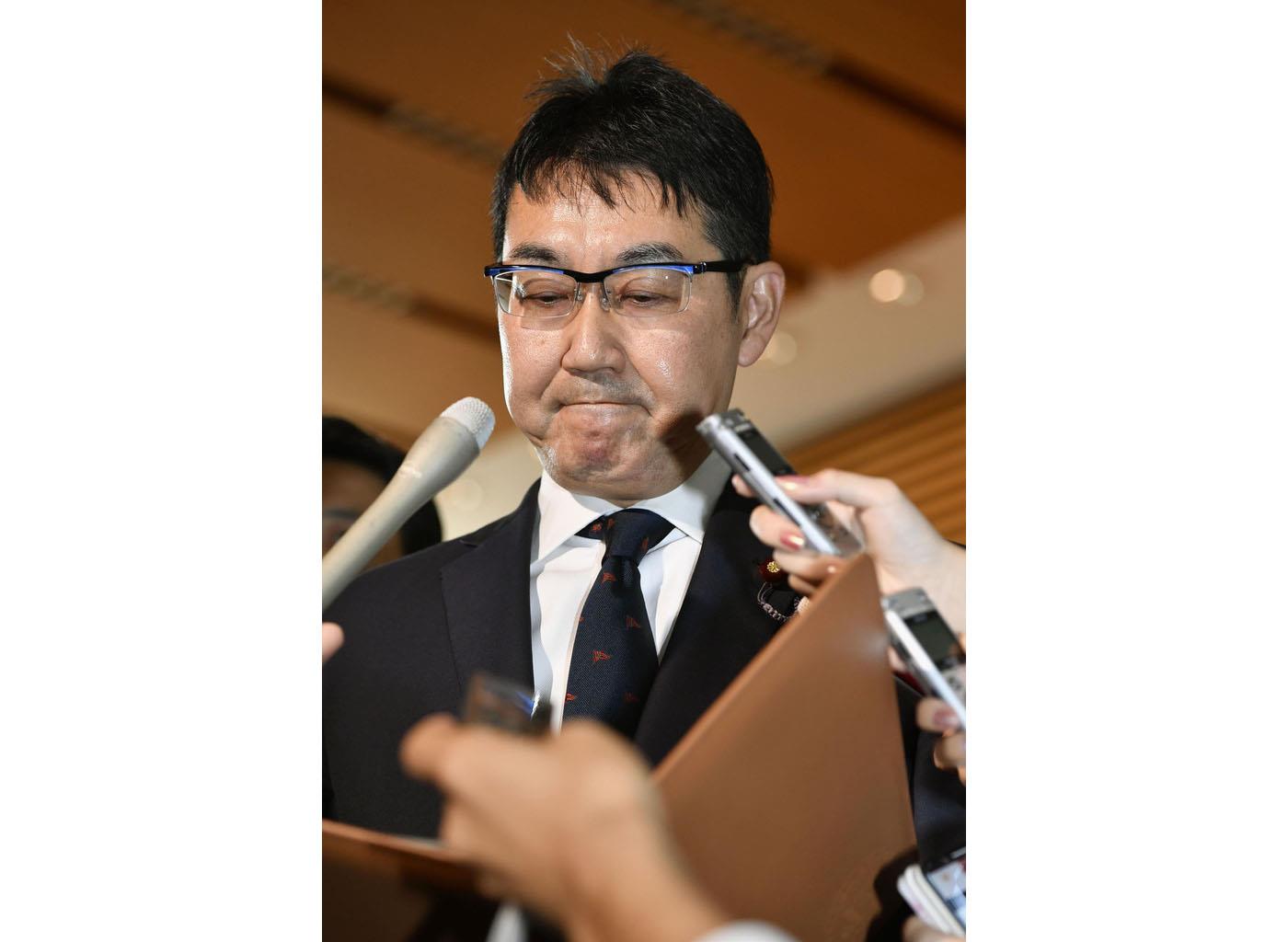 河井克行容疑者