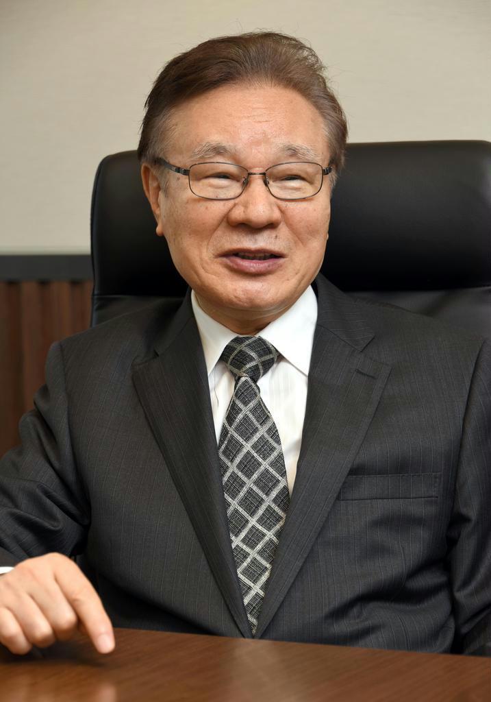 谷内正太郎・富士通フューチャースタディーズ・センター理事長(酒巻俊介撮影)