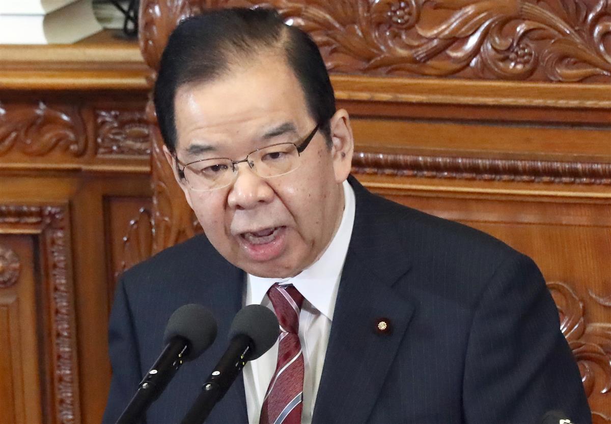 共産党・志位和夫委員長(春名中撮影)