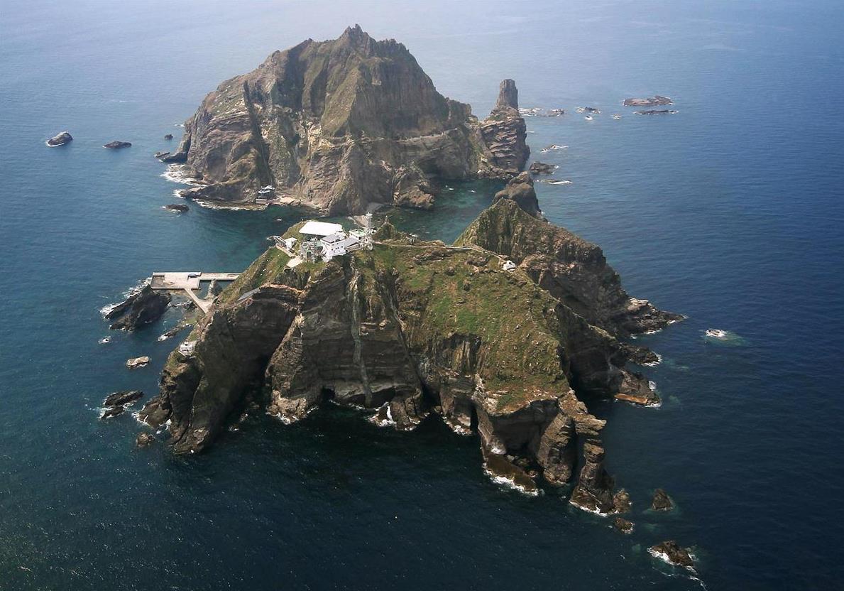 韓国が不法占拠する島根県・竹島(聯合=共同)