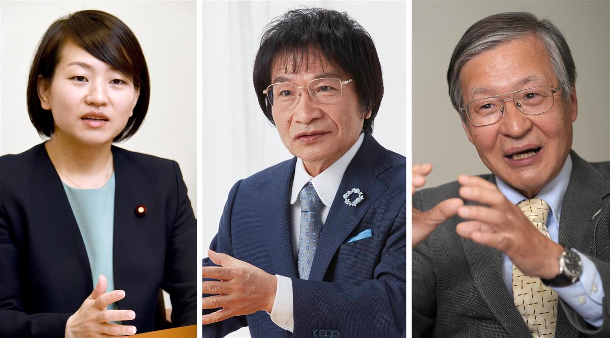 (左から)鈴木貴子さん、尾木直樹さん(提供写真)、樋口修資さん