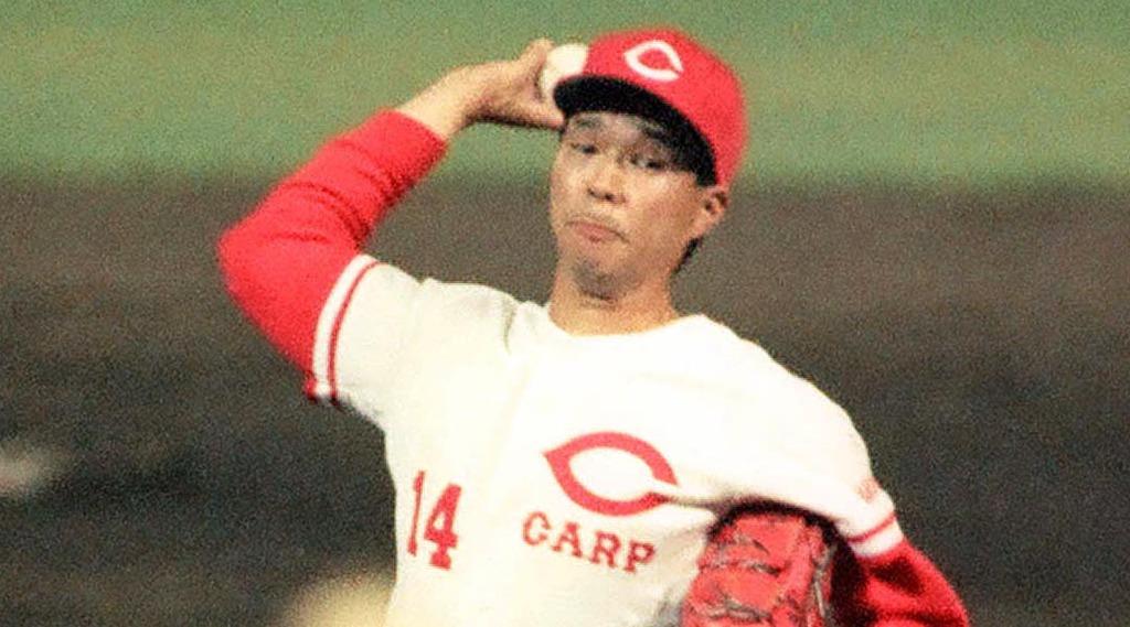 炎のストッパー、広島の故・津田投手=平成2年5月3日