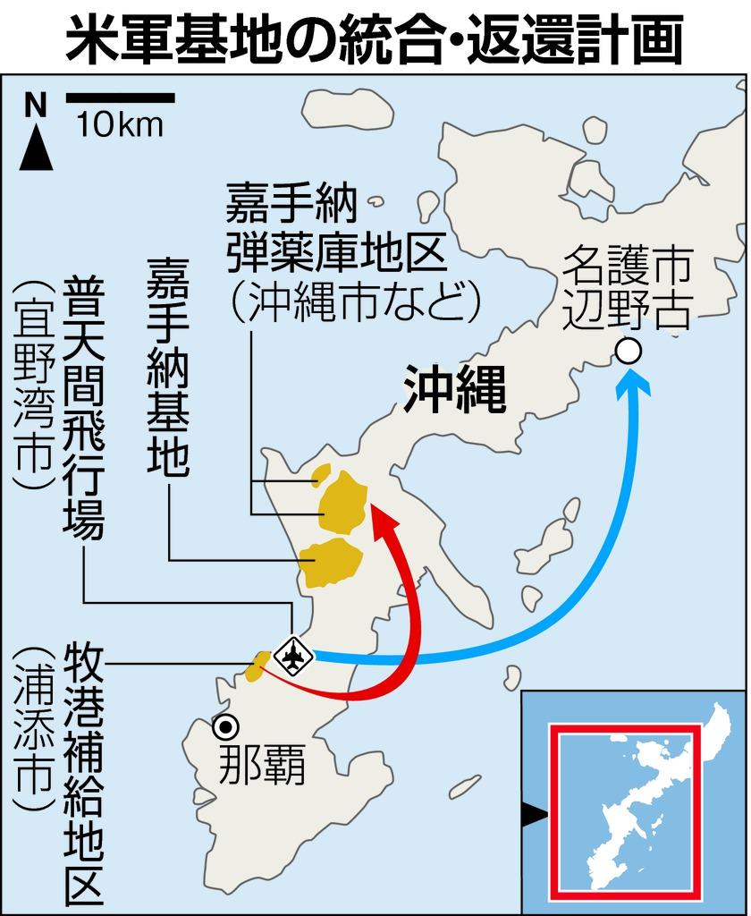 沖縄・米軍基地の統合・返還計画