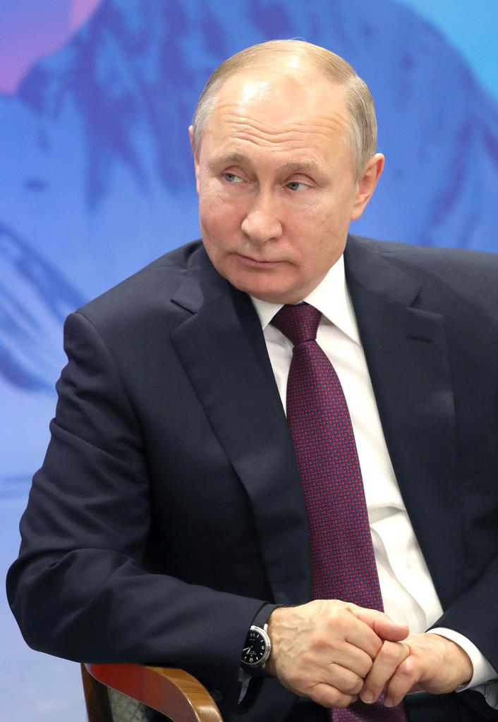 ロシアのプーチン大統領(AP)