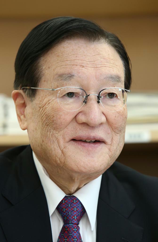 拓殖大学総長・森本敏氏