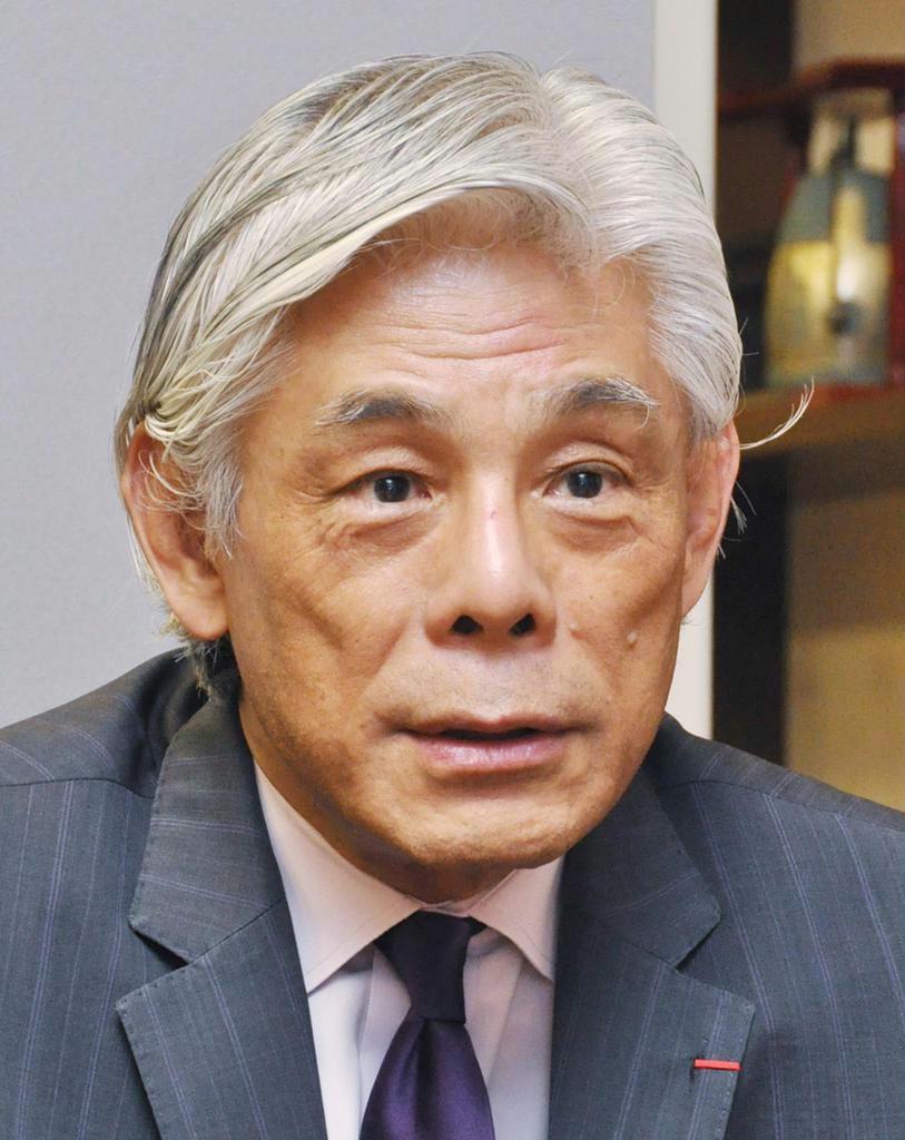 近藤誠一・元文化庁長官(伴龍二撮影)