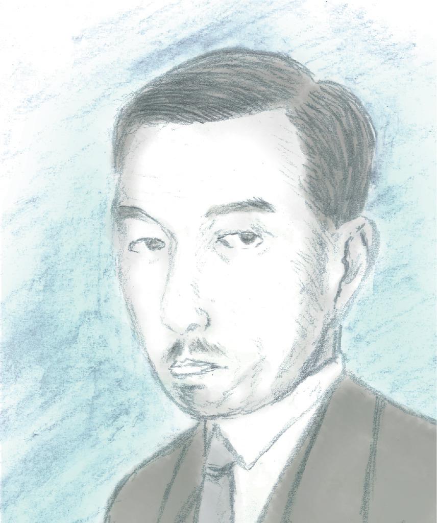 近衛文麿(画=井田智康)
