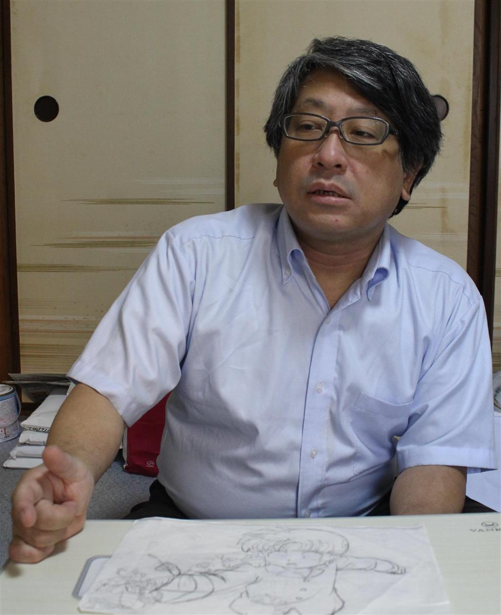 京アニや亡くなった社員への思いを語る元社員の上宇都辰夫さん